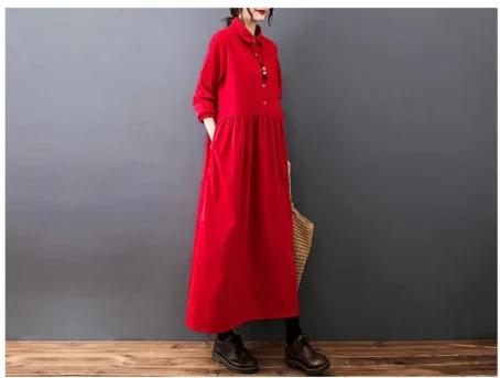 Robe velours côtelé : élégance et confort pour toutes les occasions