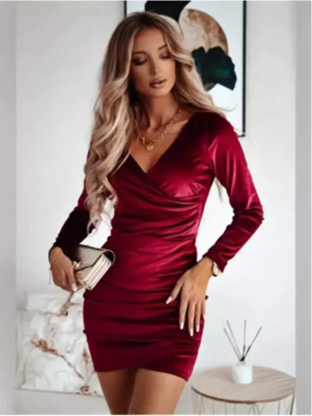 Élégance et confort réunis : découvrez notre robe velours femme, parfaite pour toutes les occasions