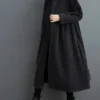 Un manteau long velours côtelé femme, chic et ultra confortable pour un style élégant en toute saison