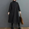 Un manteau long velours côtelé femme, chic et ultra confortable pour un style élégant en toute saison