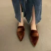 Des mocassins velours femme doux et élégants pour un style raffiné au quotidien
